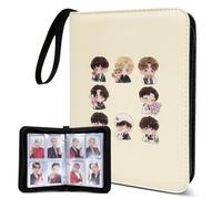 Kpop Photocard Binder Cute 400 Pockets Photocard Holder Book with Sleeves Photo Album for Lomo Cards