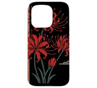 kpop Red Spider Lily Higanbana Flower Aesthetic Anime Case for iPhone 15 Pro