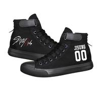 KPOP Stray Kids Merch Shoes Sneakers Bang Chan Lee Know ChangBin Han I.N Felix HyunJin Seungmin Hiphop High-Top Canvas Shoes