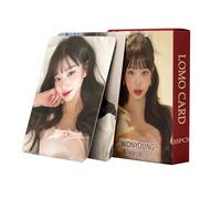 KPOPBP IVE First Album I'v IVE 55 PCS Lomo Photo cards Kpop Gift for Fans Boys and Girls