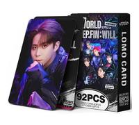 KPOPBP KPOP Album THE WORLD EP.FIN: WILL Photocards Kpop Gift Merch for Fans Lomo Cards Set