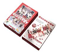 KPOPBTS TWICE Photocards 55 PCS Photocards Strategy Album Photo Cards KPOP LOMO Card Set Gift Merch for Once Fans