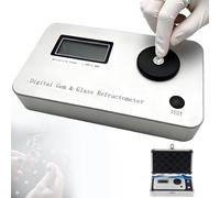 KPOUYYDS Digital Gemstone Refractometer, Professional Jewelry Tester Identification Tool, Refractive Index 1.300-3.000, Gemstone Refractometer for Jewelry Gemstone Ruby Jadeite Sapphire Diamond