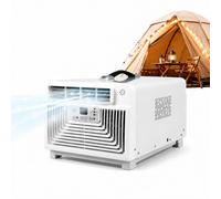 KPOUYYDS Portable Air Conditioner Camping 3400BTU Fast Cooling Portable Ac Unit 110V/220V AC Tent Air Conditioner with Remote Control Portable Ac for Camping, Tent, RV, Boat and Fishing