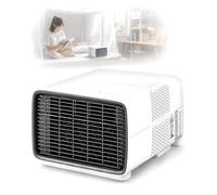 KPOUYYDS Portable Air Conditioner, Mini Camping AC, 2700 BTU Real Compressor, 3-in-1 Compact Air Cooler, 45dB Quiet, 280W Low Wattage, Easy-Setup for Tent, RV, Dorm & Outdoor Travel