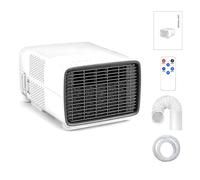 KPOUYYDS Quiet Portable Air Conditioner & Mini AC - 2700 BTU Real Compressor with 45dB Sleep Mode, 280W Low Power 3-in-1 Ready-to-Use Cooler for RV, Van Life, College Dorm & Camping Tents