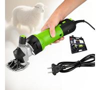 KPOUYYDS Sheep Shears, 690W Professional Electric Sheep Clippers, Farm Livestock Grooming Kit for Equine Goat Pony Cattle and Large Thick Coat Animals, 6 Speeds Heavy Duty Shearing Clipper