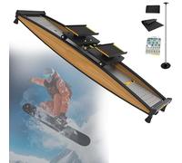 KPOUYYDS Ski Training Machine, 3D Cross Trainer, Ski Simulator Balancing Machine for Full Body Workout, Multiple Optional Training Modes, 150kg Load, for Strengthening Endurance and Balance