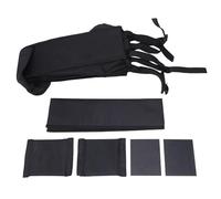 KPOYTWRDN Cart Inner Front Storage Basket, Foldable Cart Dash Tray Organizer with 8 Compartments, Universal Fit for E - Z - GO Club Car Electric Carts