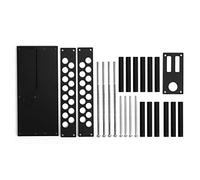 KPOYTWRDN DIY RC Car Tool Storage Rack, Aluminum Alloy RC Tool Bracket, Large Capacity Organizer for RC Repairing Tools, Compatible with Most Model Maintenance Kits