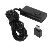 KPOYTWRDN Undetectable Mouse Mover with Independent Switch, Plug and Play USB Mouse Mover for Computer Screen Saver Prevention, Supports USB and USB - C Devices