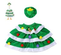 KPPFHBLI Porch Goose Christmas Outfit, Polyester Fabric, Courtyard Lawn Garden Porch Goose Decorative Clothing, Reusable, Easy to Install, Festive Atmosphere