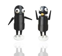 KPPFHBLI Repo Action Figure, Colorful Cartoon Statues, Charming Big Eyes, Swinging Arms, Can Be Placed In Living Rooms, Offices, Cars, Etc., Perfectly Integrating Into The Space