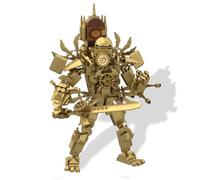 KPPFHBLI Titan Clock Man, Upgraded Building Block Toy, Adult Decompression Assembly Toy, Low Assembly Difficulty, Cultivates Children'S Spatial Thinking and Patience