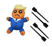 KPPFHBLI Voodoo Doll, Interesting Stress Relieving Desktop Toys, 3d Printed Voodoo Dolls with Pins, Stress Relieving Gifts, Venting Emotions, Expressing Emotions
