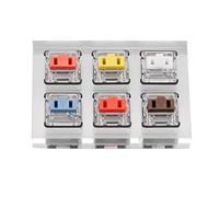 KPREPUBLIC Acrylic Switch Tester 2X3 Kailh Choc Low Profile Switch Brown White Red Dark Yellow Blue Orange SMD RGB for Mechanical Keyboard