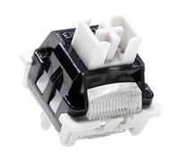 KPREPUBLIC LEOBOG Graywood V4 Linear MX Stem Switch for Gaming Mechanical Keyboard - POM Pre Lubed 2 Stages Spring New Module (GrayWood Switch V4 x110)