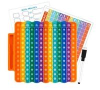 KPSRFG Multiplication Tables for Kids, Times Table Poppet 12x12, Times Tables, Pop Up Times Tables Toy, Fun Math Games, Making Learning Enjoyable