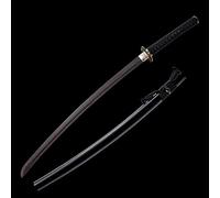 KPTKP Rosewood Katana, Handmade Wooden Samurai Sword with Sheath, 103cm, Ambidextrous-I