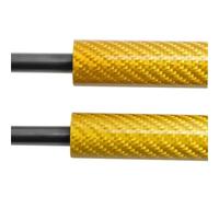 Kpuwers Bonnet Hydraulic Rod For Element YH1 YH2 Lift Support Engine | 2003-2011 Front Hood Bonnet Lift Supports(Carbon Fiber Yellow)