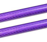 Kpuwers Bonnet Hydraulic Rod For Nissan For 200SX Lift Support Engine | For 240SX For Silvia S14 1993-1998 Front Hood Bonnet Gas Struts Lift Support(Purple Carbon Fiber)