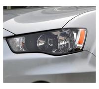 Kpuwers Headlamp For Mitsubishi For Outlander II 2006-2012 Halogen Headlight LED Angel Eyes Kit Halo Rings Car Accessories front light assembly(White Amber,For Facelift)