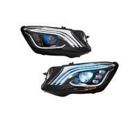 Kpuwers Headlight Head Lamp Assembly LED Dual Beam Matrix Headlights Black With Sequential Turn Signal For Benz S-Class W222 2014 2015 2016 2017 Upgrade Headlights(LHD)