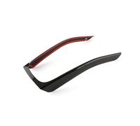 Kpuwers Interior Decoration for A4 A4L B8 A5 2009-2016 Center Console Gear Shift Frame Decoration Cover Modified Car Styling(Black)