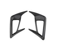 Kpuwers Tail Light Rear Lamp 2Piece Carbon Fiber Rear Fog Light Lamp Frame Cover Trim For For Focus Hatchback MK4 2019-2020 Tail Light Lamp Lens