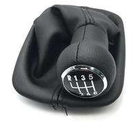 KPVPERPZDF Car Gear Shift Lever Knob for A6 for C5 1997 1998 1999 2000 2001 2002 2003 2004 Car Gear Shift Knob 5 Speed 6 with Gaitor Styling(6 Speed)(6 Speed)