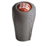 KPVPERPZDF Car Gear Shift Lever Knob for Toyota for Prado for LC120 for Land for Cruiser for 2003-2009 5 Speed MT Gear Shift Knob Transmission+Transfer Gaiter Cover(Walnut-1)