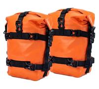 KPVPERPZDF Motorcycle Side Pouch for NC750X for NC700X for CB650R for CBR650R for X-ADV750 Saddlebag Bumper Tool Storage Panniers Crash Bars Motorcycle Saddle Bag Saddle Bag(Orange,2)