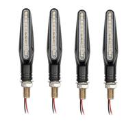 KPVPERPZDF Turn Signal Lights Turn Signal Lights 2PCS/4PCS Universal LED Motorcycle Light 12V Directional Indicators Flashing Rear Tail Parts Turning Indicators(4PCS)