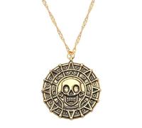 KPVVPEOX Pirates of the Caribbean Jack Sparrow Aztec Coin Numismatic coins home accessories nostalgic souvenir Russian ancient coins-xl0246