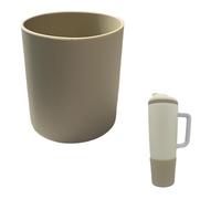 KPWIN Boot for Owala 40oz FreeSip Sway, Silicone Higher Boot for Owala FreeSip Sway 30oz, Anti-Slip Protective Sleeve Bottom Bumper Protector for Freesip Sway Tumbler and Bottle (Warm Gray)