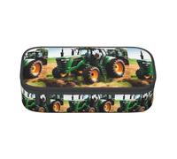 KPXXAQT Company Farm Tractor Print Large Capacity Pencil Case Pen Bag School College Travel Students Teens Adults Use