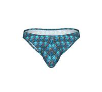KPXXAQT Dolphins Sea Turtle Shark Octopus Coral Reef Print Men's Bikini Briefs Breathable Stretchy Sexy Low-Rise Clothing Vacation Beachwear