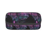 KPXXAQT Hacker Era Print Large Capacity Pencil Case Pen Bag School College Travel Students Teens Adults Use