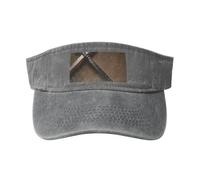 KPXXAQT Japanese Samurai Sword Print Beach Pool with Adjustable Buckle Closure Classic Fashion Casual Hat for Men Women Gray