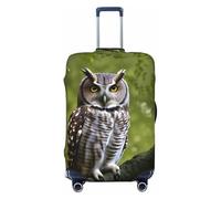 KPXXAQT Owl Tree Branches Print Universal Stretch Suitcase Cover Luggage Storage Business Travel Protector Sleeve