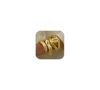 KPYSWVM Chunky Gold Bangles Bracelets for Women Gold Cuff Bracelet Set Irregular Cuff Stack Bracelet for Women Trendy Wide Wrist Bracelets Statement Bangle Fashion Jewelry, One size, alloy, no