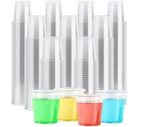 KPYZLBD Plastic Shot Glasses 400 Pieces, Plastic Shot Cups 2cl/20ml Reusable Shot Glasses, Shot Cups for Party, Festivals or Various Activities
