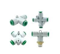 KQ2H,KQ2L,KQ2LU,D,S,T,U,UD,V,VD,KQ2W,KQ2Y-04-06-M5A-M6A-01AS-02AS-01S-02S-03S Quick Insert Joint,10PCS/20PCS/50PCS/100PCS,(KQ2Y 50PCS)