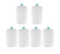 KQFCAZRE 6 Portable Ice Packs That Stay Cooling Elements. Ice Bags for Hiking, Picnics, And Outdoor Activities, 16.5cmx9cmx3cm