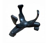 KQFCAZRE Basketball Dribbling Molded Basketball Dribble Aid Glossy Finish Training Gear for Coordination, Black, Black