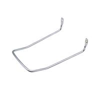 KQFCAZRE Bike Front Basket Solid Holder for Basket Install Metal Universal Support Shelf for Road Bi Riding, Bend
