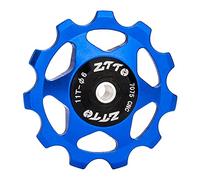 KQFCAZRE BMX Guide Roller for Rear Derailleur Pulley with Lightweight Components, blue