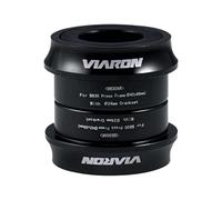 KQFCAZRE Bottom Bracket with Sealed Bearings, Bottom Bracket Bearing Converter, Cent Axle Conversion Adapter, BB30AR Black