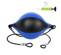 KQFCAZRE Boxing Ball Double End Punching Bag Inflatable Multifunctional Hitting Mma Training Portable Speed Ball Punch Exercise Replacement, B
