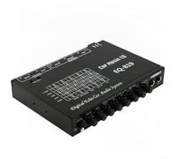 KQFCAZRE Car Audio Mixer Amplifier Controller With Front Rear Sub Auxiliary Cd Inputs And Voice Input quick front knob adjustment suitable for commuting family cars weekend cruising